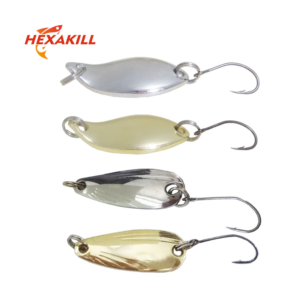 Fishing Lure Spoon - 1pcs 2.5g/3.5g/5g fishing Spoons Trout Lures