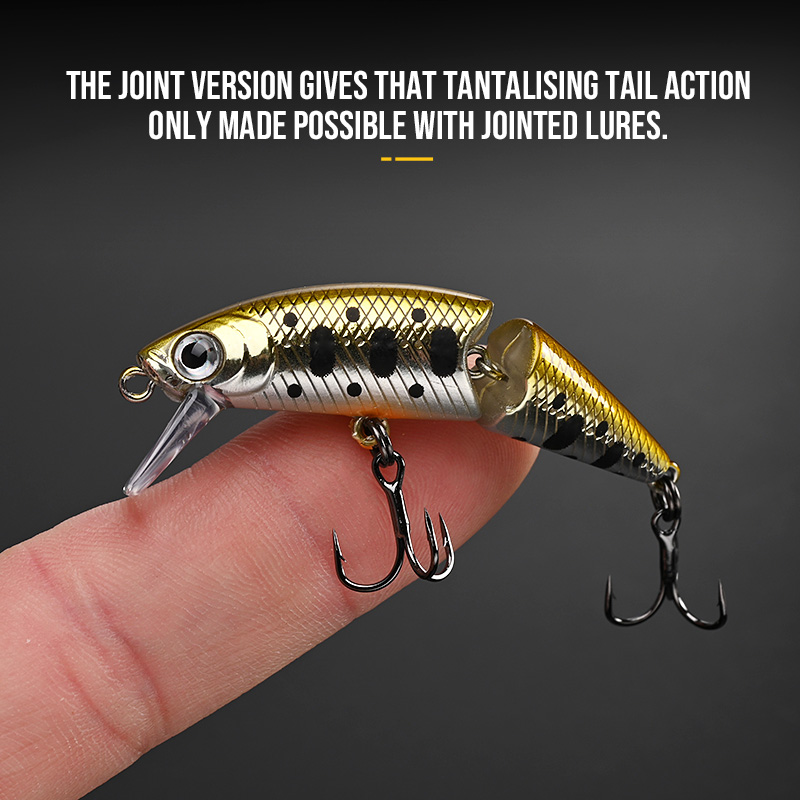 BLUX DR. Minnow Joint 50S Swim - Fishing Lure Popper recension och pris