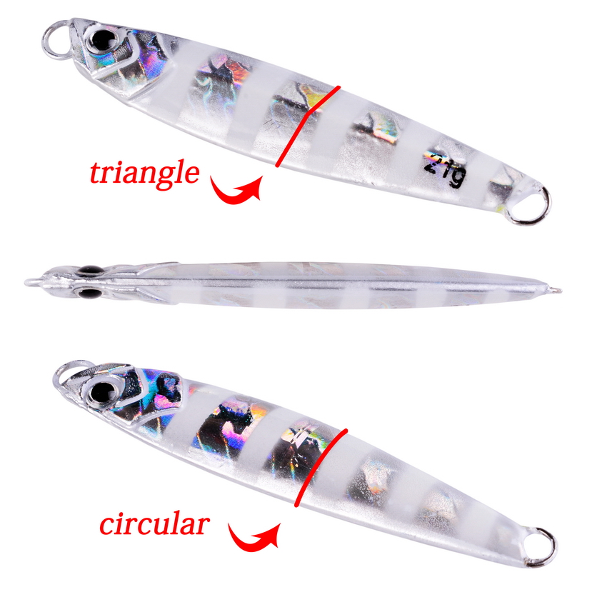 10pcs Metal Jig 7g 10g 14g 17g - Fishing Lure Spoon recension och pris