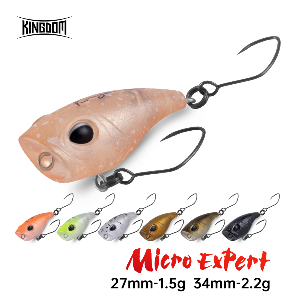 Kingdom Micro Expert Topwater  - Fishing Lure Popper recension och pris