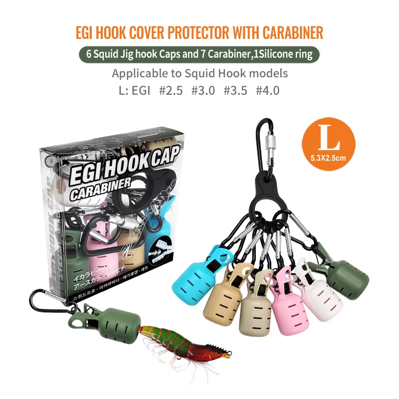6pcs Colorful Squid Jig Hook C - Fishing Lure Jig recension och pris