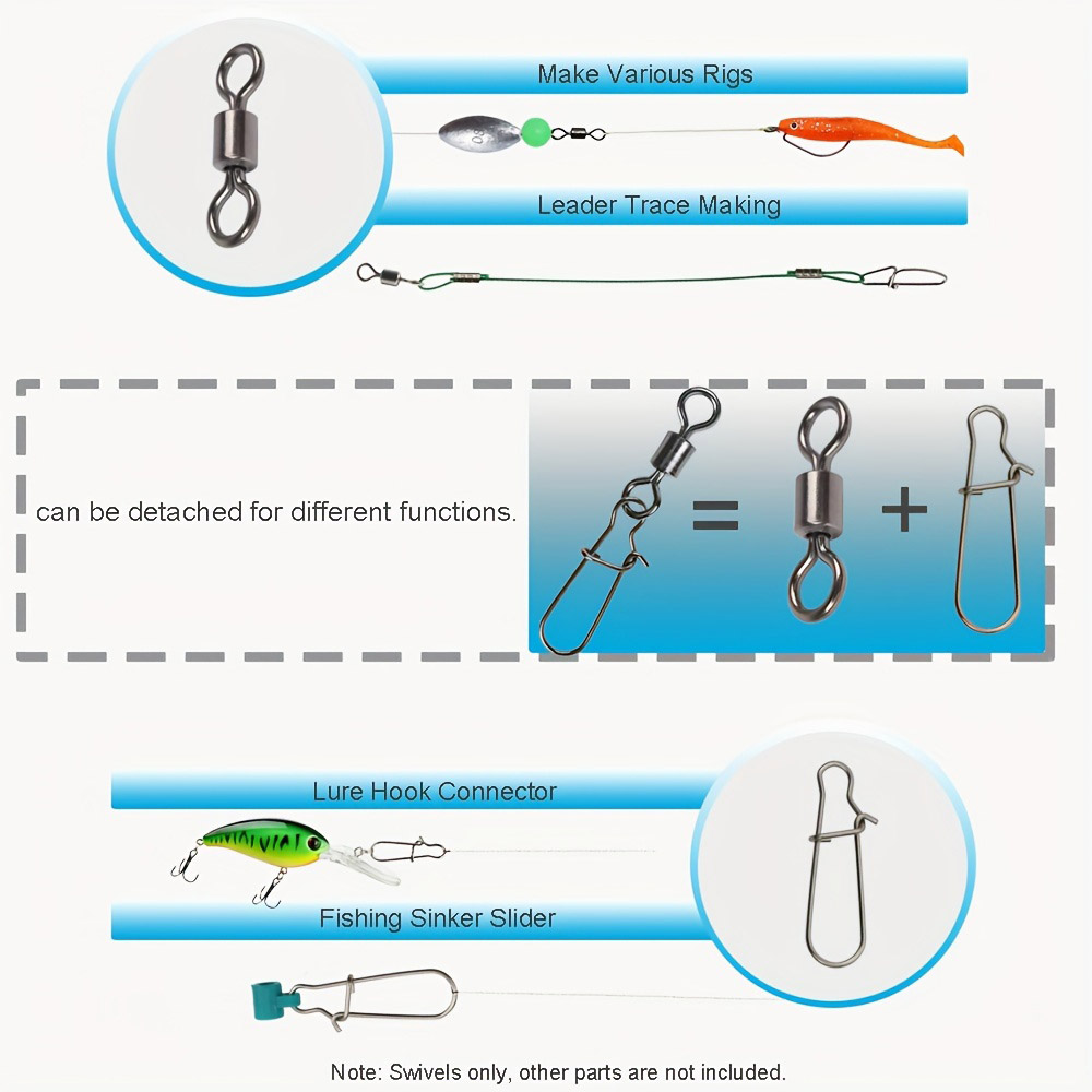 95/210 PCS Set Fishing Connect - Fishing Lure Making Kit recension och pris