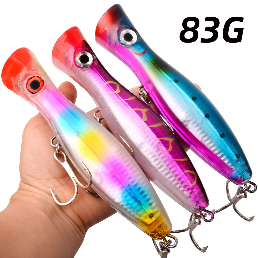 1pc 43g/83g Big Popper Floatin - Fishing Lure Popper recension och pris