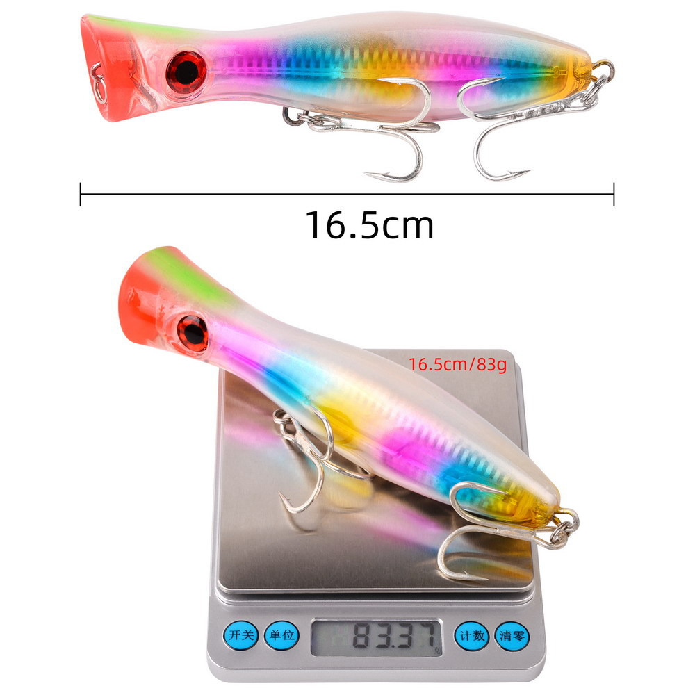 1pc 43g/83g Big Popper Floatin - Fishing Lure Popper recension och pris