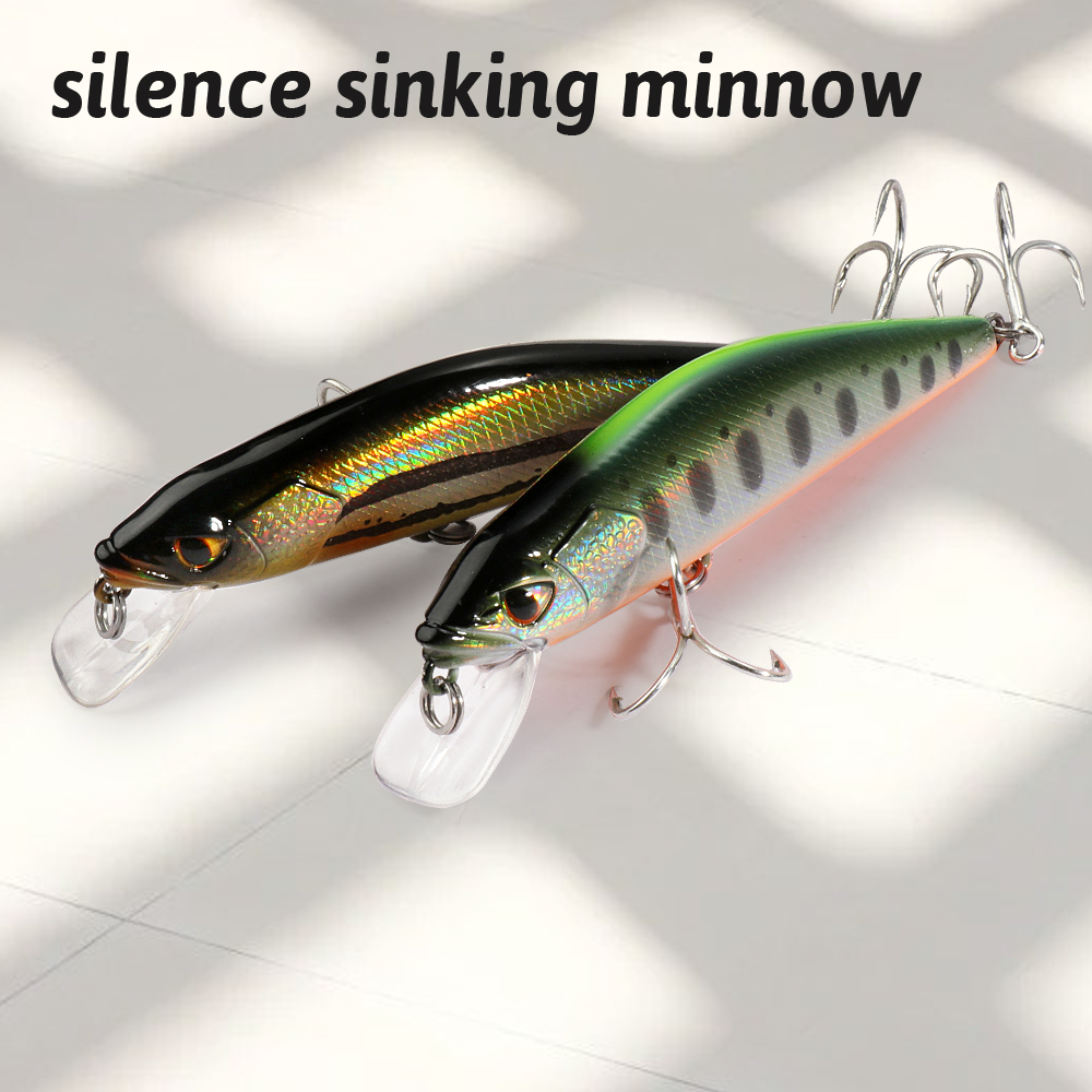 Sinking Minnow 9cm 16g Wobbler - Fishing Lure Popper recension och pris