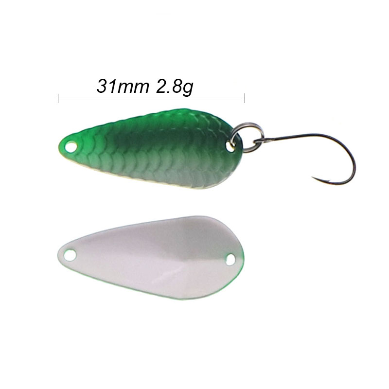Fishing Trout Spoon Single Hoo - Fishing Lure Spoon recension och pris