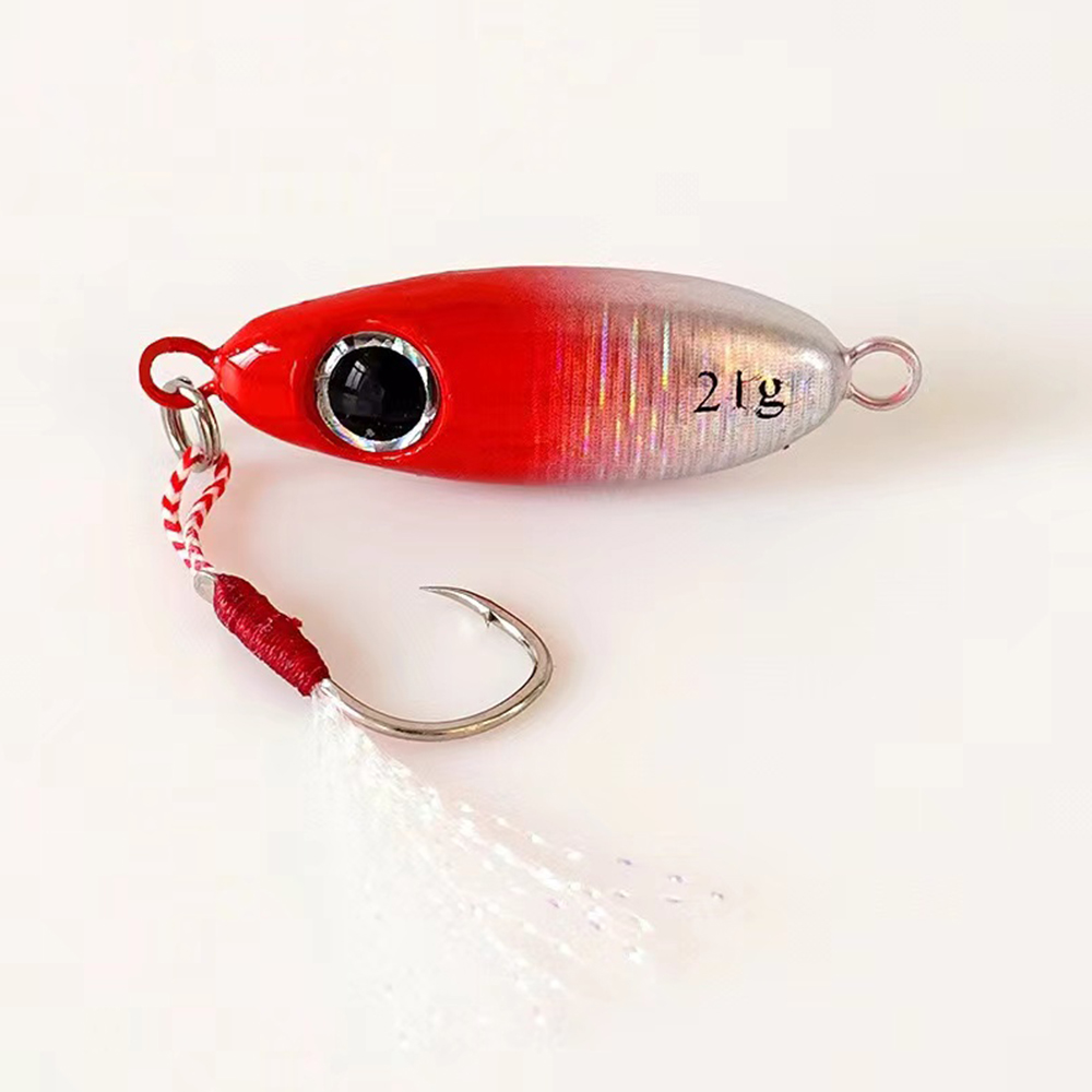 6pcs Micro Metal Jigging Fishi - Fishing Lure Spoon recension och pris