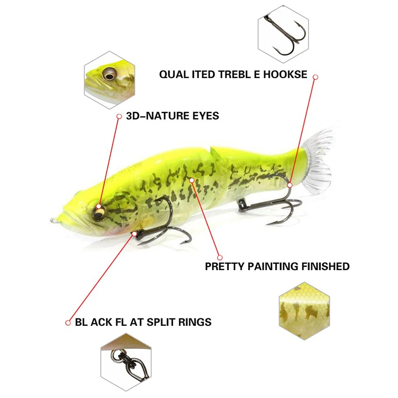 Swimbait Fishing Lure 135mm 31 - Fishing Lure Popper recension och pris