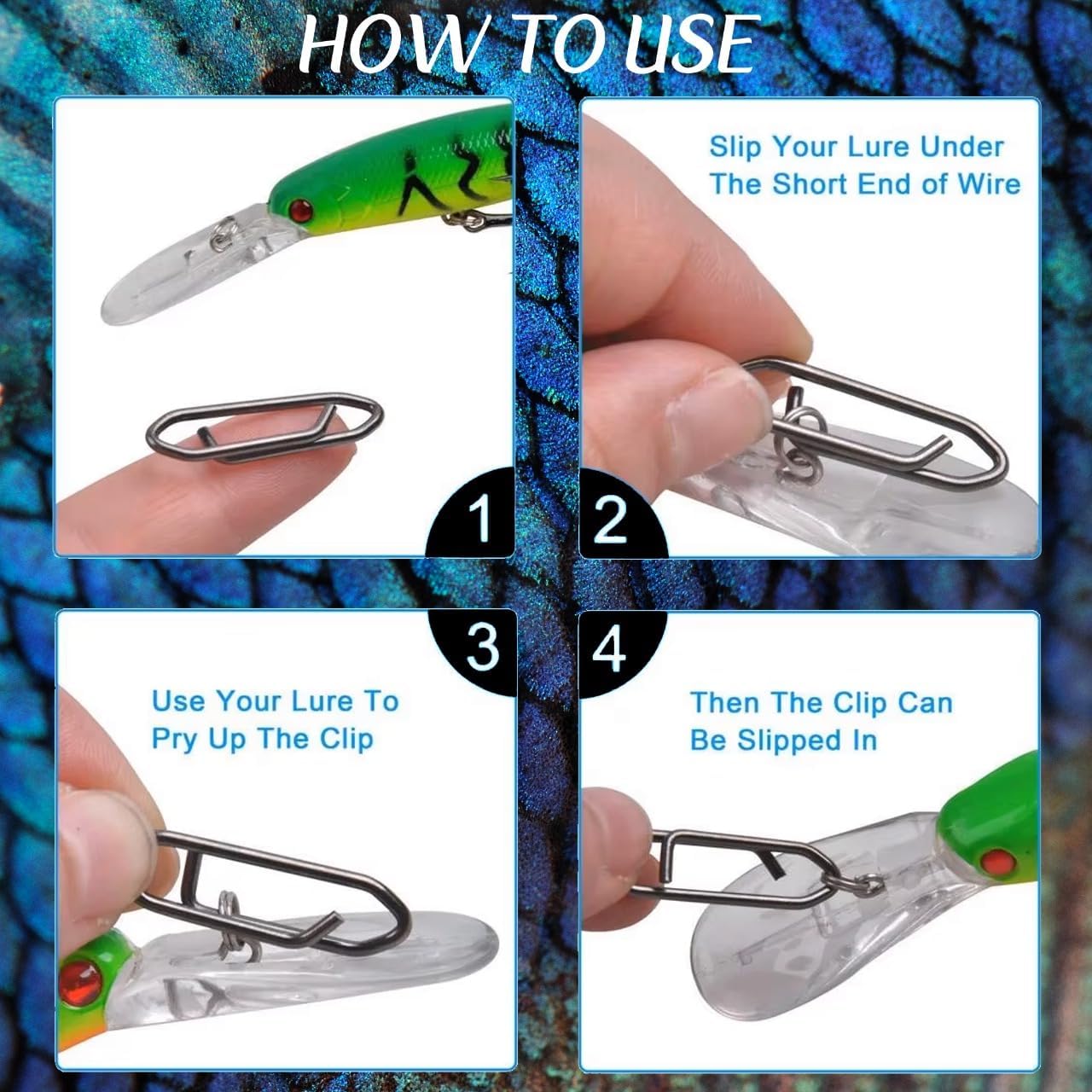 9KM Fishing Snap Kit 110pcs Po - Fishing Lure Making Kit recension och pris