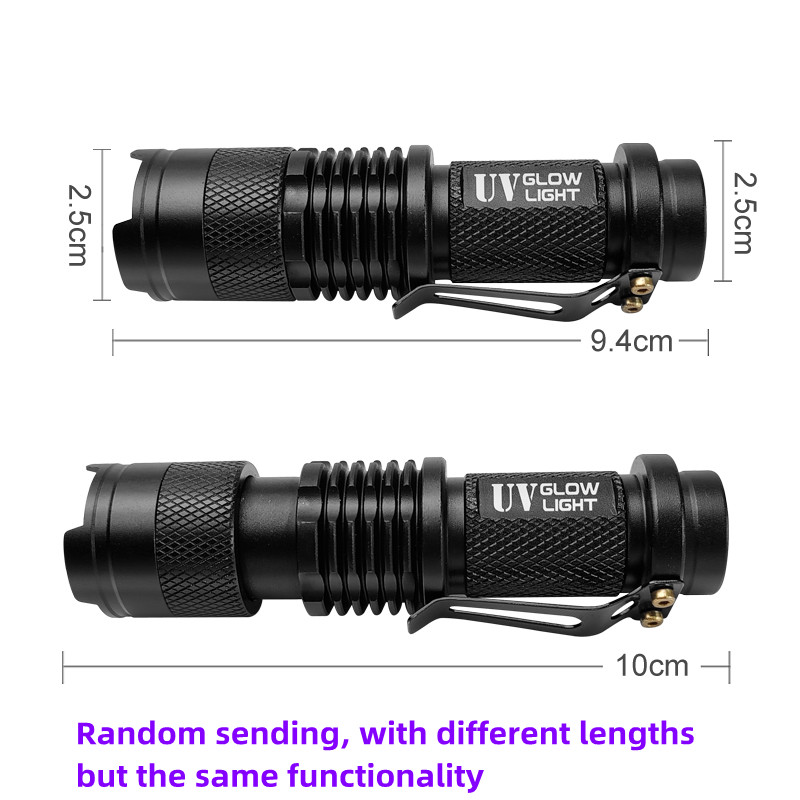 Mini UV Flashlight 395nm Ultra - Fishing Lure Jig recension och pris