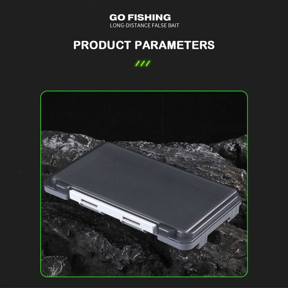 New Plastic Fishing Box Portab - Fishing Lure Spoon recension och pris