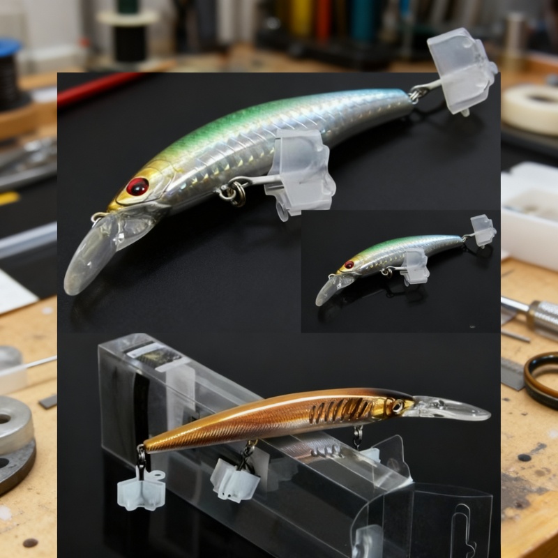 195Pcs Open Slot Treble Hook P - Fishing Lure Making Kit recension och pris